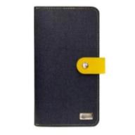 Портмоне с хлястиком на кнопке из коллекции "Джинс"