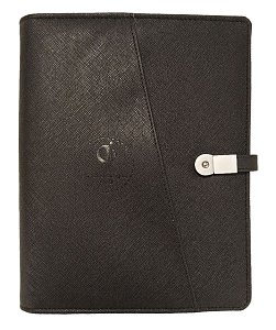 Ежедневник на кольцах со встроенным беспроводным Power Bank