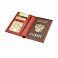 Обложка для паспорта с карманом для купюр из натуральной кожи