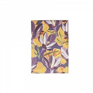 Обложка для паспорта "Бизнес 1" с полноцветной печатью из натуральной кожи