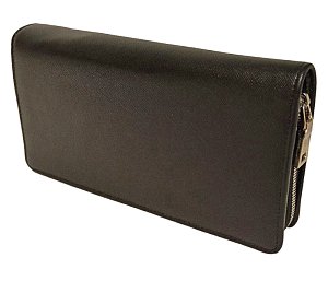 Тревелер на молнии  из натуральной кожи