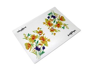 Салфетка сервировочная прозрачная с печатью